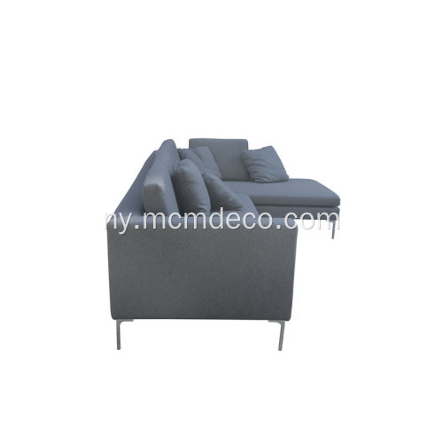 L-Shape B &amp; B Italia Nsalu Yachigawo Sofa Charles